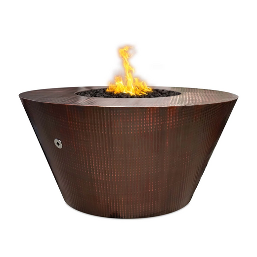 The Outdoor Plus Martillo Fire Pit, 48-inch, round, Corten steel