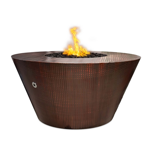 The Outdoor Plus Martillo Fire Pit, 48-inch, round, stainless steel