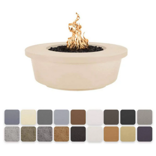The Outdoor Plus Tempe Fire Pit, 48-inch, round, copper