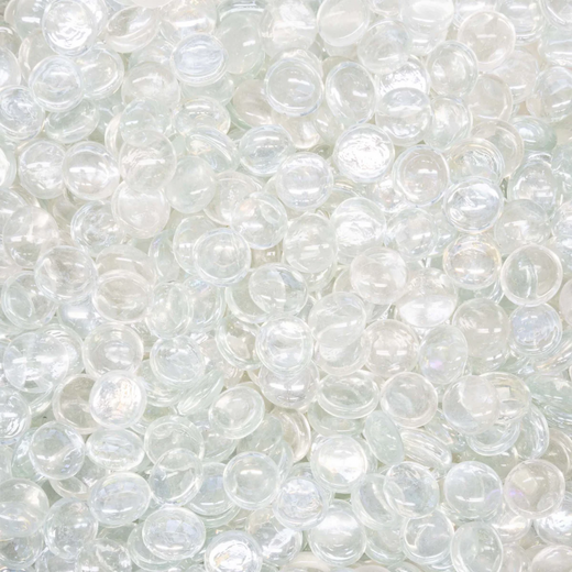 The Outdoor Plus Clear Pebbles, 25 lb, 3/4-inch