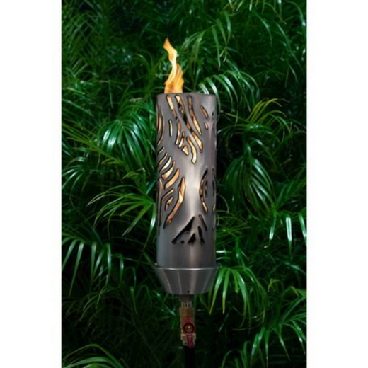 The Outdoor Plus Hawi Original TOP Torch & Post Complete, stainless steel, propane