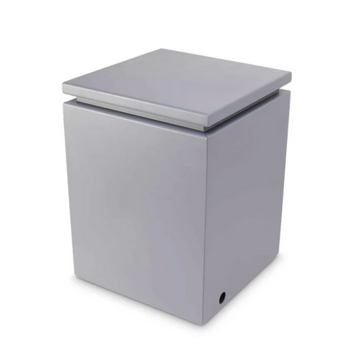 The Outdoor Plus Propane Tank Enclosure with Removeable Top, powder-coated steel