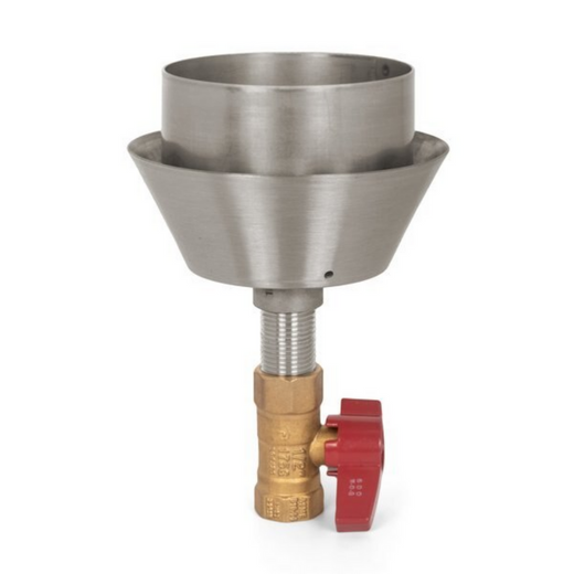 The Outdoor Plus Woven Original TOP Torch & Post Complete, stainless steel, propane