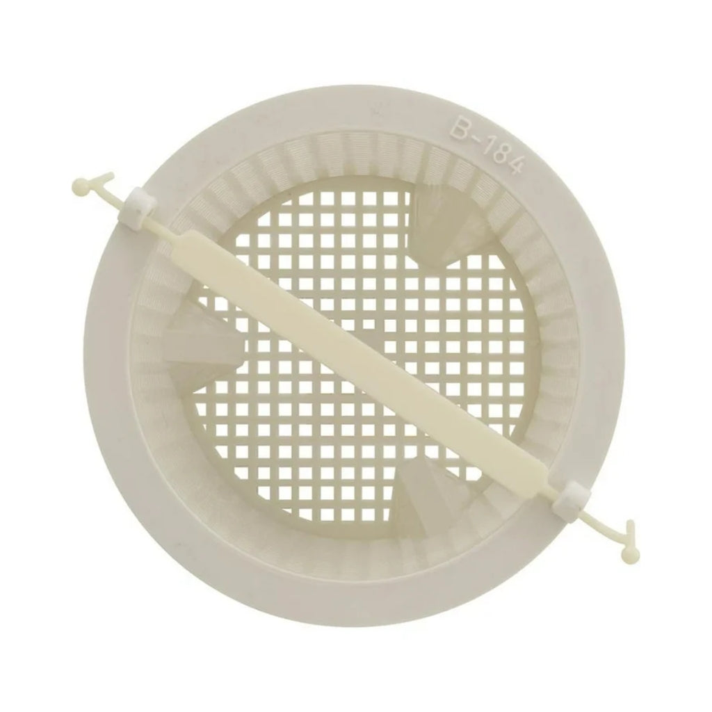 Top view of Aladdin B-184 pool pump strainer basket
