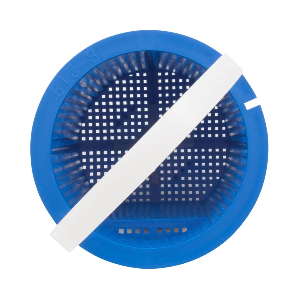 Top view of Aladdin B-219 pool pump strainer basket