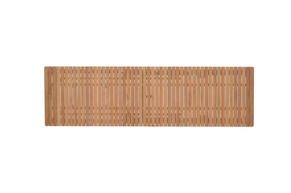 LifestyleGarden Topaz Extendable Outdoor Dining Table, Seats 10 to 12