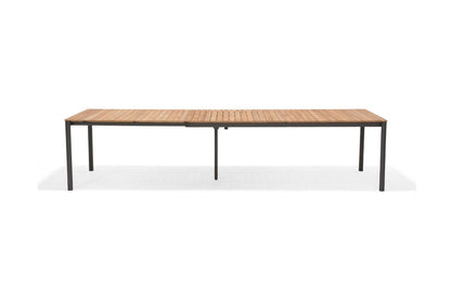 LifestyleGarden Topaz Extendable Outdoor Dining Table, Seats 10 to 12