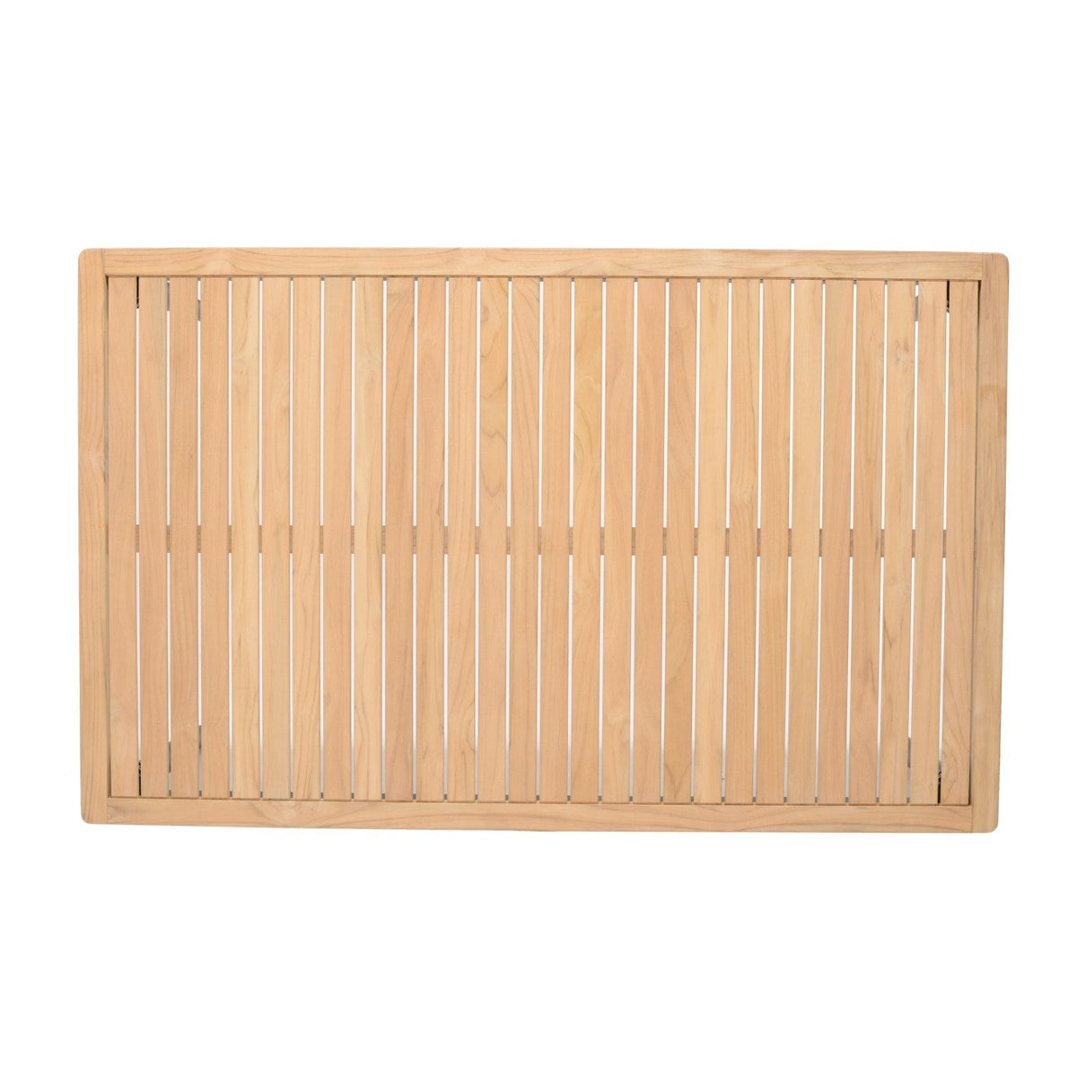 LifestyleGarden Topaz Teak and Aluminum Rectangular Outdoor Dining Table