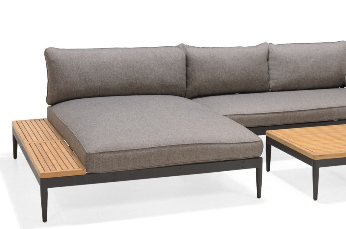 LifestyleGarden Topaz 3 Piece Outdoor Daybed and Sofa Set