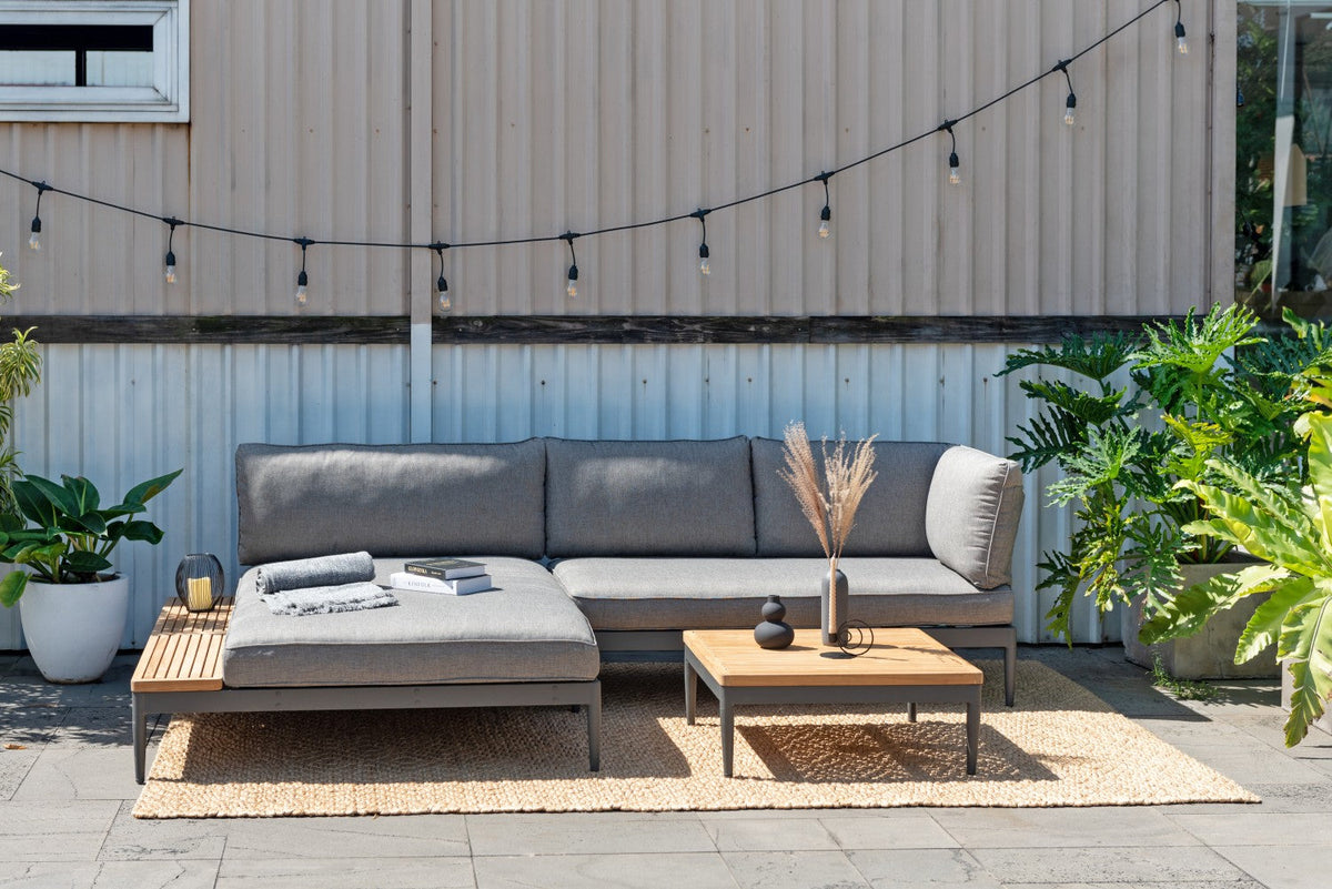 LifestyleGarden Topaz 3 Piece Outdoor Daybed and Sofa Set