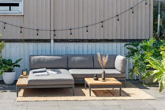 LifestyleGarden Topaz 3 Piece Outdoor Daybed and Sofa Set