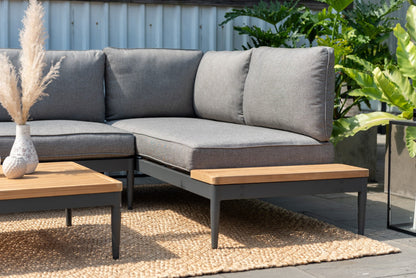 LifestyleGarden Topaz 4 Piece Outdoor Daybed and Sofa Set