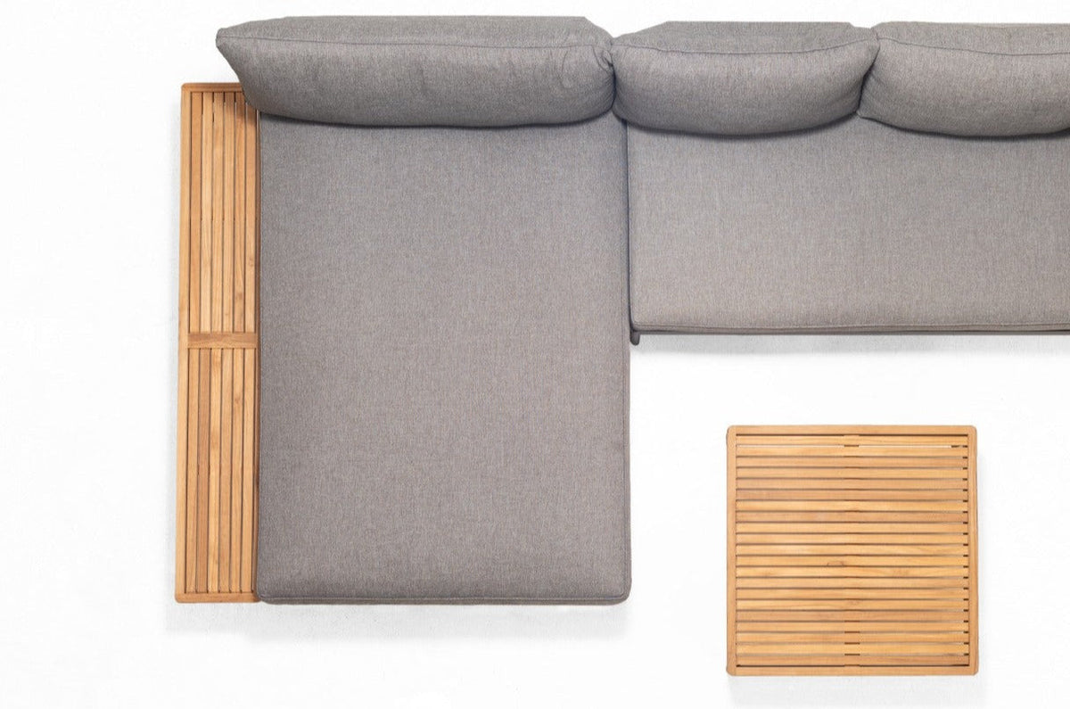 LifestyleGarden Topaz 3 Piece Outdoor Daybed and Sofa Set