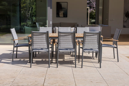 LifestyleGarden Topaz Large Rectangular Outdoor Dining Table