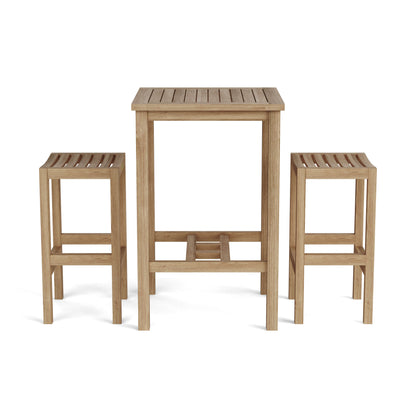 Anderson Teak Bahama Montego 3-Piece Square Bar Set