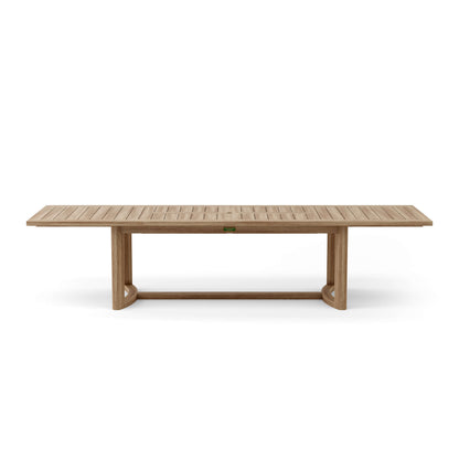 Anderson Teak Junus 11-Piece Extension Dining Table Set