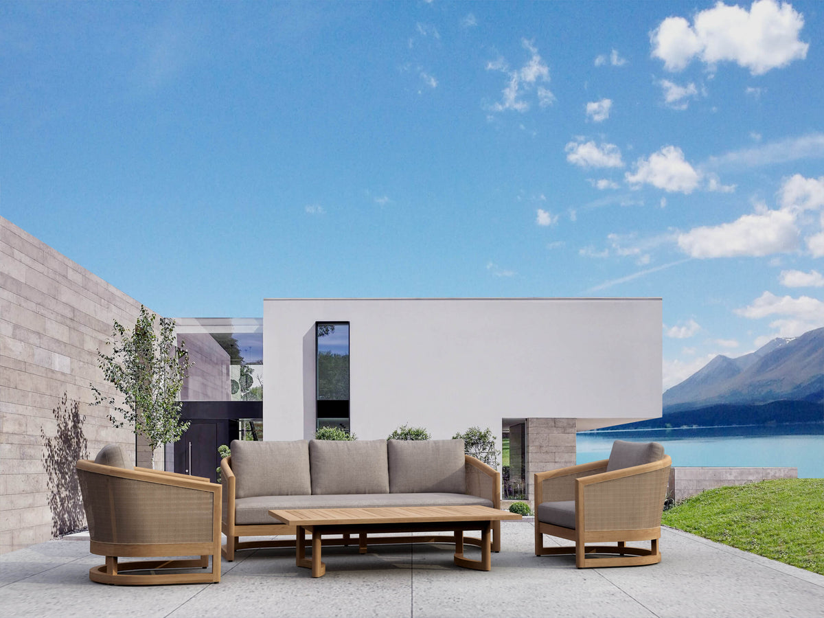 Anderson Teak Catania 4-Piece Deep Seating Set