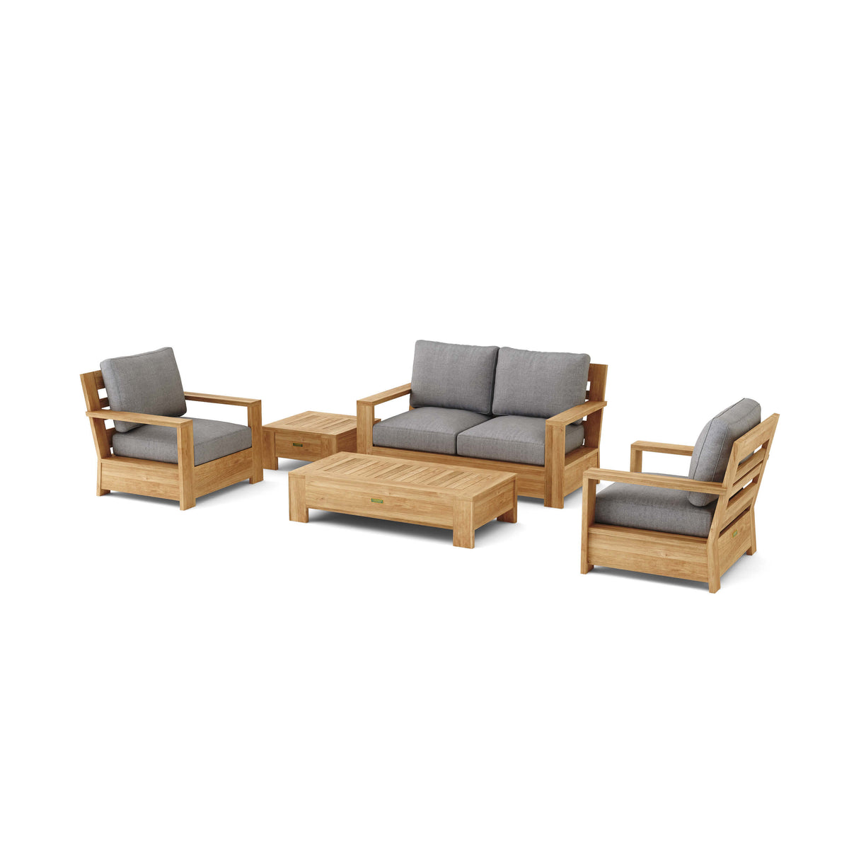 Anderson Teak Madera 5-Piece Deep Seating Set