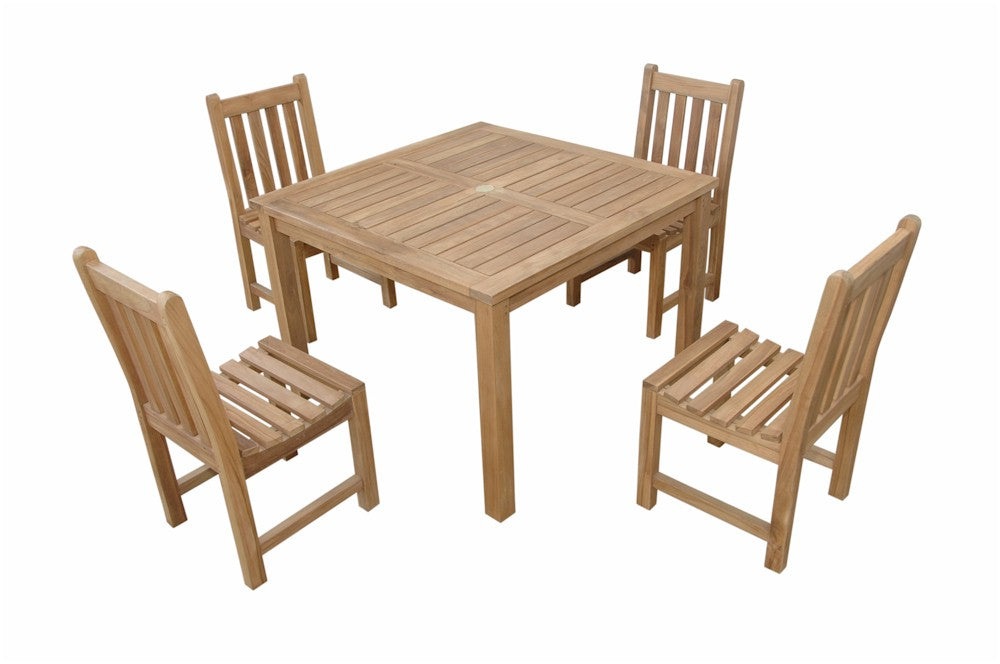 Anderson Teak Montage Braxton 5-Piece Dining Set A