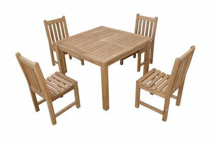 Anderson Teak Montage Braxton 5-Piece Dining Set A