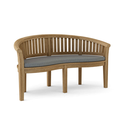 Anderson Teak Cushion for the Curve 3 Seater Bench Extra Thick Wood