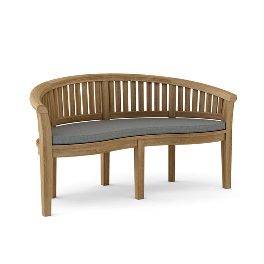 Anderson Teak Cushion for the Curve 3 Seater Bench Extra Thick Wood