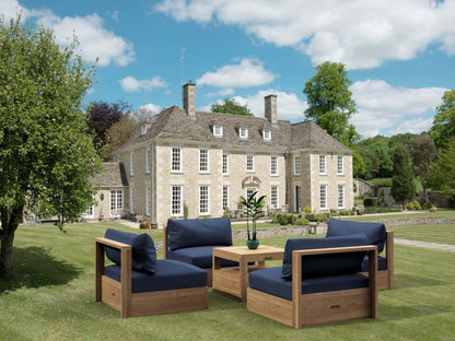 Anderson Teak Copacabana 5-Piece Modular Deep Seating Set