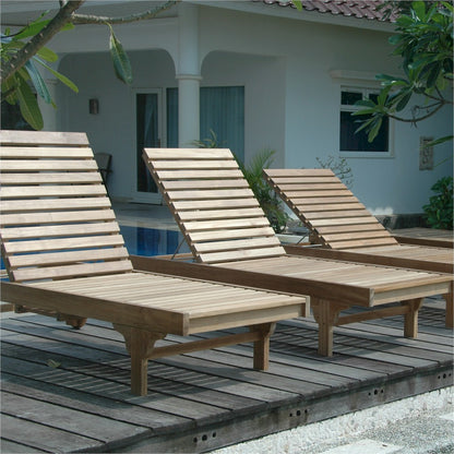 Anderson Teak Capri Sun Lounger 4-Piece Set