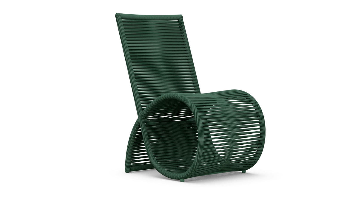 Wave Dining Chair, Set of 2 in Hunter
