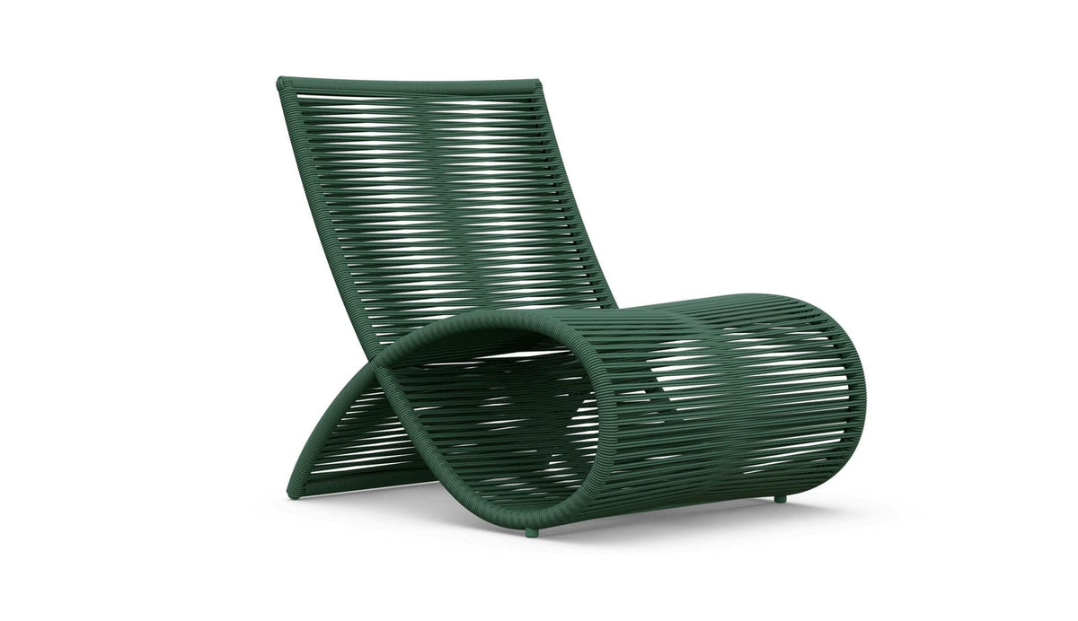 Wave Club Chair, Set of 2 in Hunter