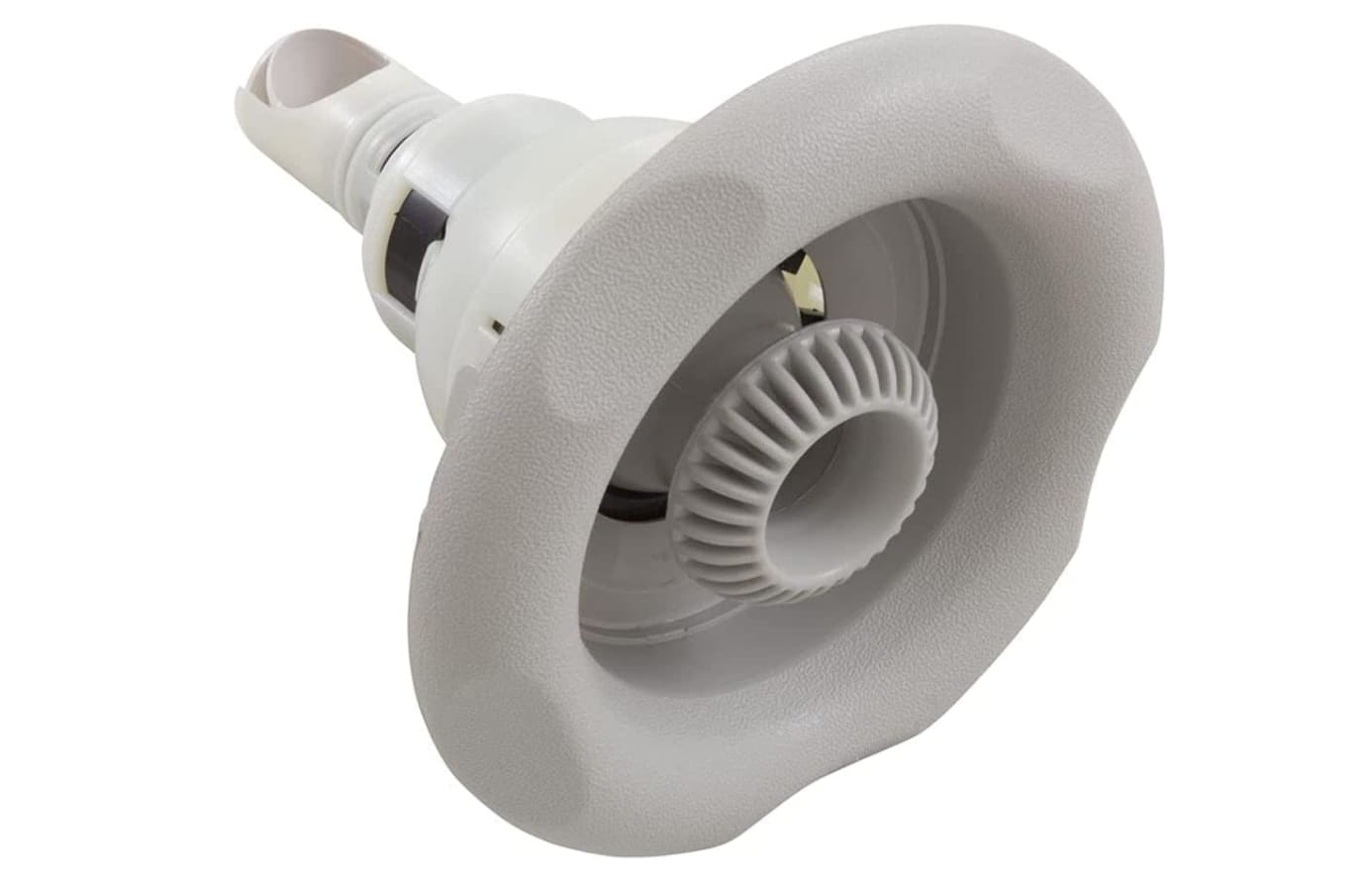 Waterway Plastics Jet Intl, WW Power Storm, 5" fd,Dir,Text Scal, Sterling Silver