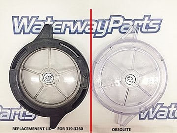 Waterway 319-4100 2 Piece SMF Pumo Style 2014 Lid & Nut Champion