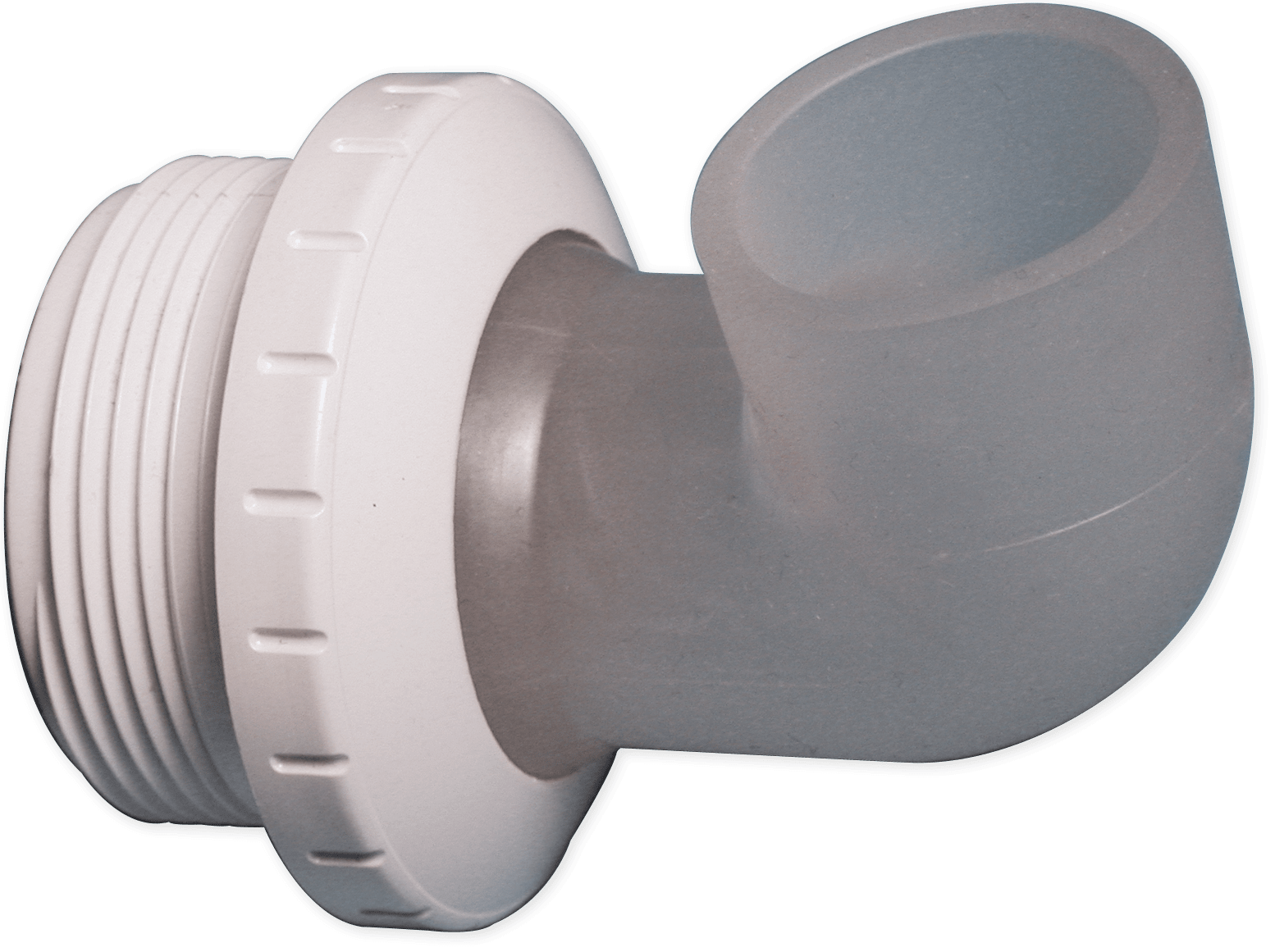 Waterway Plastics EYEBALL FITTING 1"EYE 90O 1 1/2"MPT ASSY WithB EYEBALL RETURN 1IN 90 DEG WHITE (BAGGED) 400-1410FB