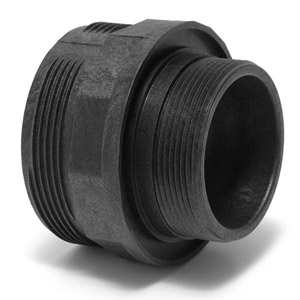 Waterway Plastics 2 1/2" Threaded Coupler, | 419-4201