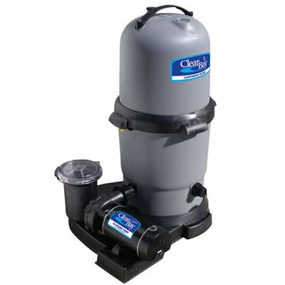Waterway Plastics ClearWater II 100 sf ABG Cartridge Filter System With 1.5HP Pump | 520-5147-6S