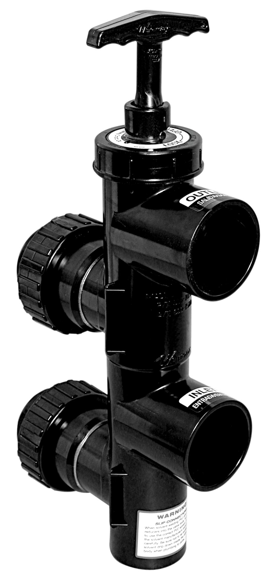 Waterway Plastics 600-1500 Hi-TMP PVC Slide Valve, 2-1/2"