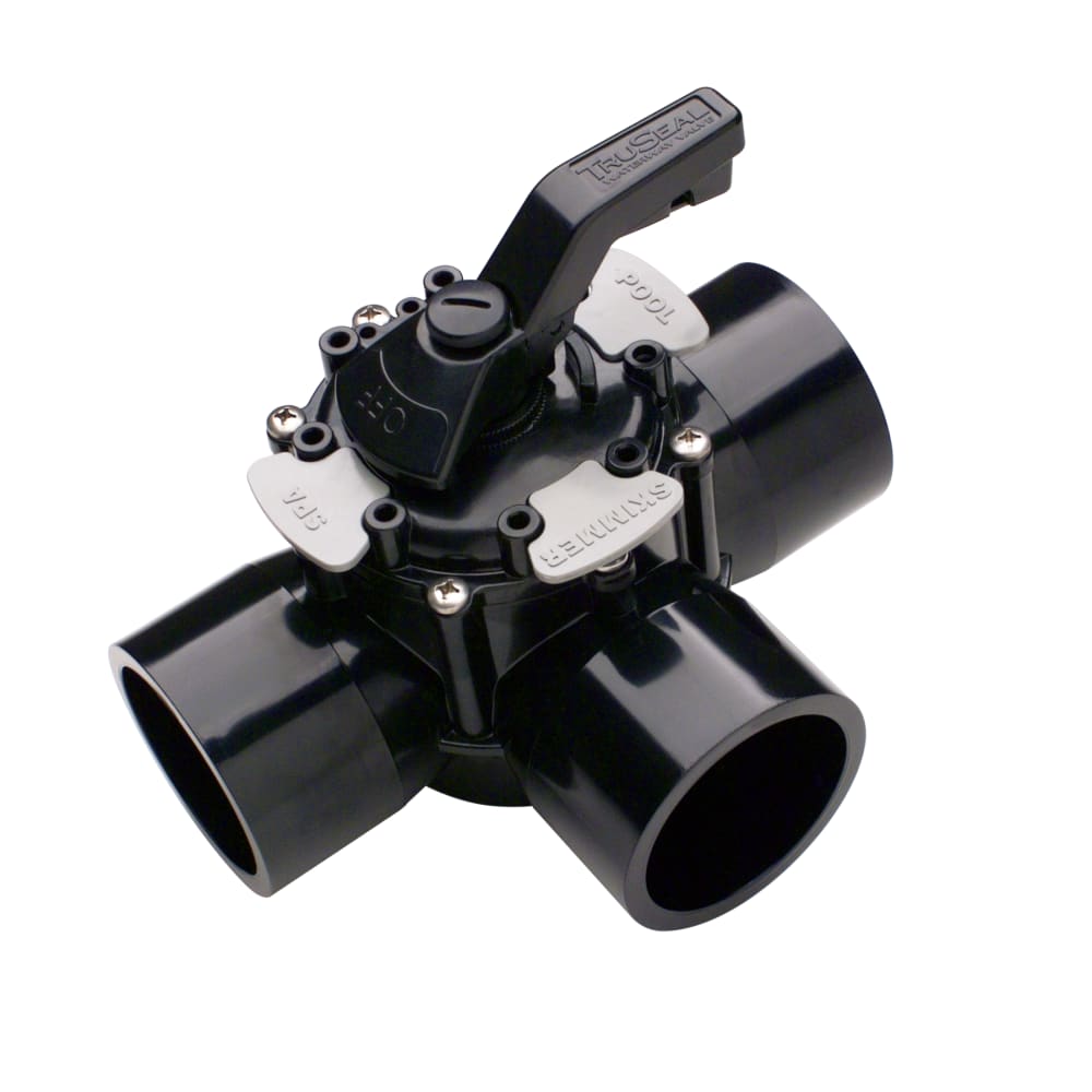 Waterway Tru Seal Valve, 2-Way, 1-1/2in. SL / 2in. SPG 600-7070-CPVC