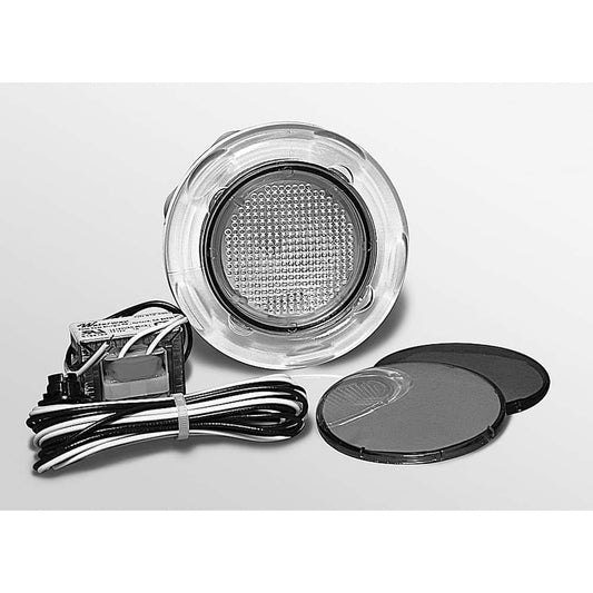 Waterway Plastics 630-K005 Wall Fitting with Red and Blue Lenses