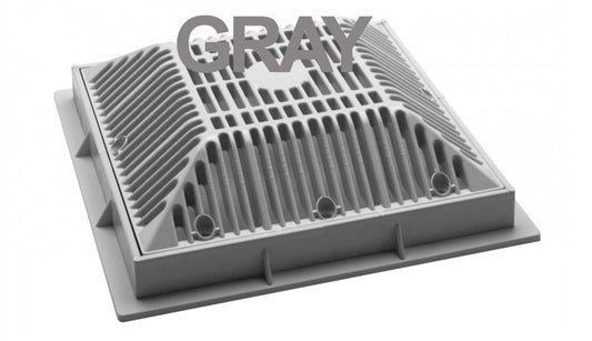 Waterway Plastics Pool Frame & Grate 9"X 9" ( | 640-4797 V