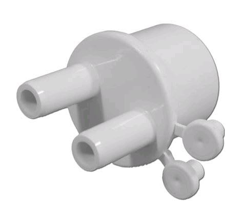 1"Spg X (2)3/8" Barb Manifold | 672-4010