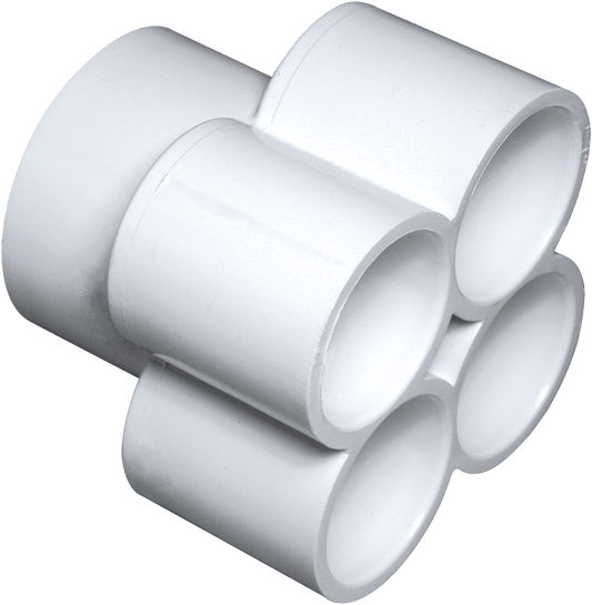 Manifold 1 1/2" S X (4) 1" S Ports | 672-4620