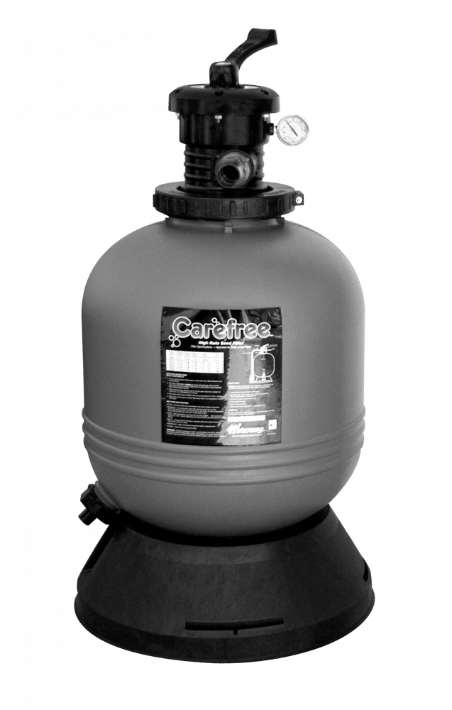 Waterway Plastics Carefree 22" Sand Filter Top Mount - Valve Included | FS022257
