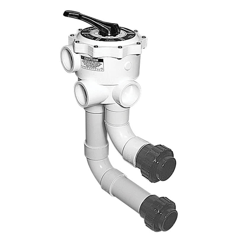 WVD001 - Waterway - MULTIPORT Valve, 2" FPT with Unions, DE