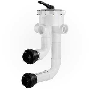 Waterway WVD002 Multi-Port Valve with Union Connections 2-Inch Socket
