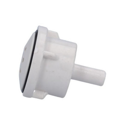 Waterway Top Flo 0.37" Barb Straight Body Air Injector White for pools and spas