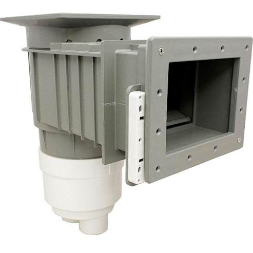 Waterway 540-8407 Renegade In-Ground Pool Skimmer, 2 Inch Socket, Gray
