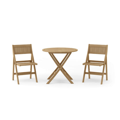 Anderson Teak Windsor 3-Piece Round Bistro Set