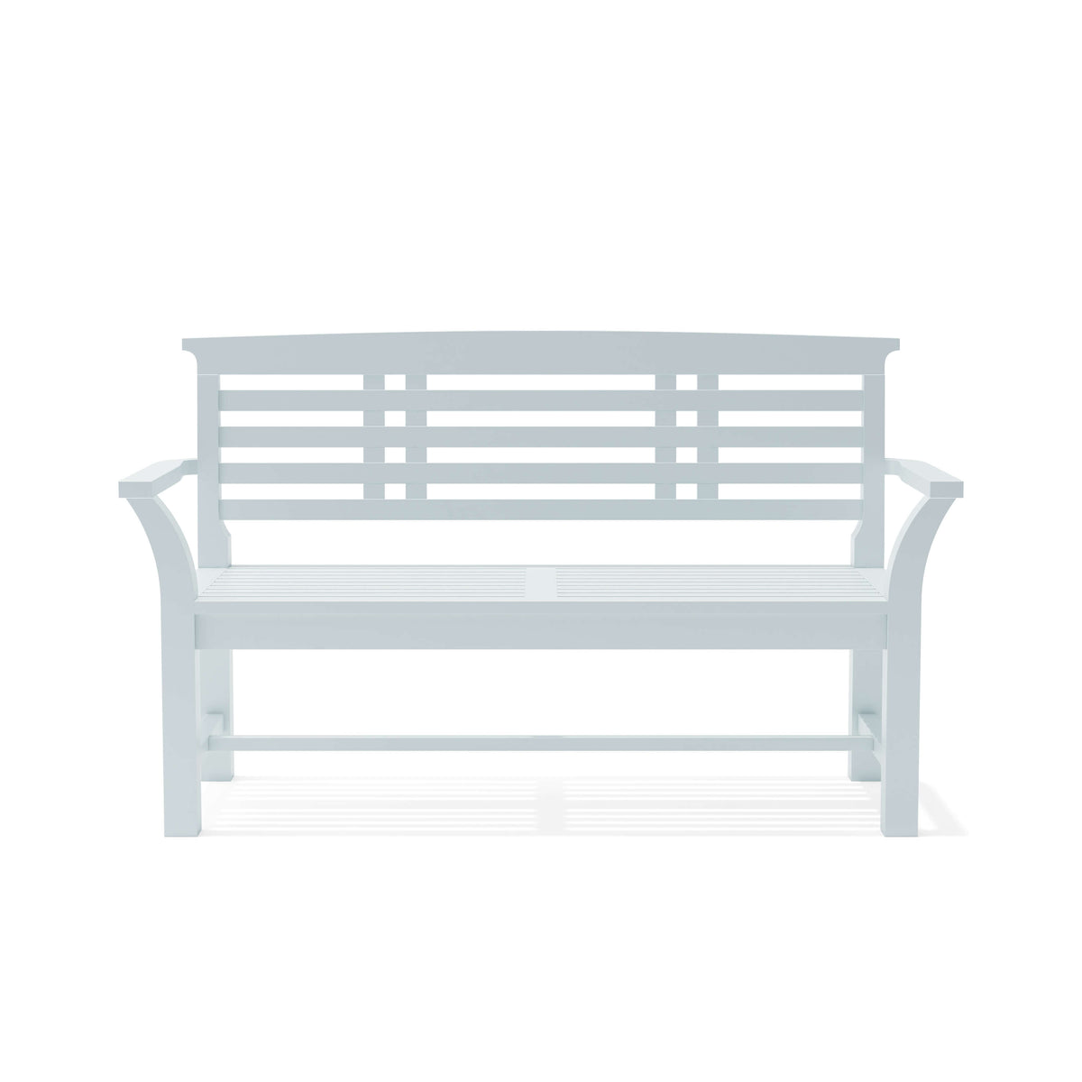 Anderson Teak Sakura 2-Seater Teak Bench In White Finish