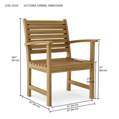 Anderson Teak Victoria Dining Armchair