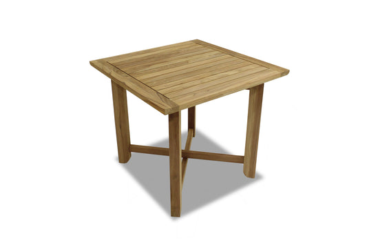 LifestyleGarden Zircon Teak Folding Square Balcony Table